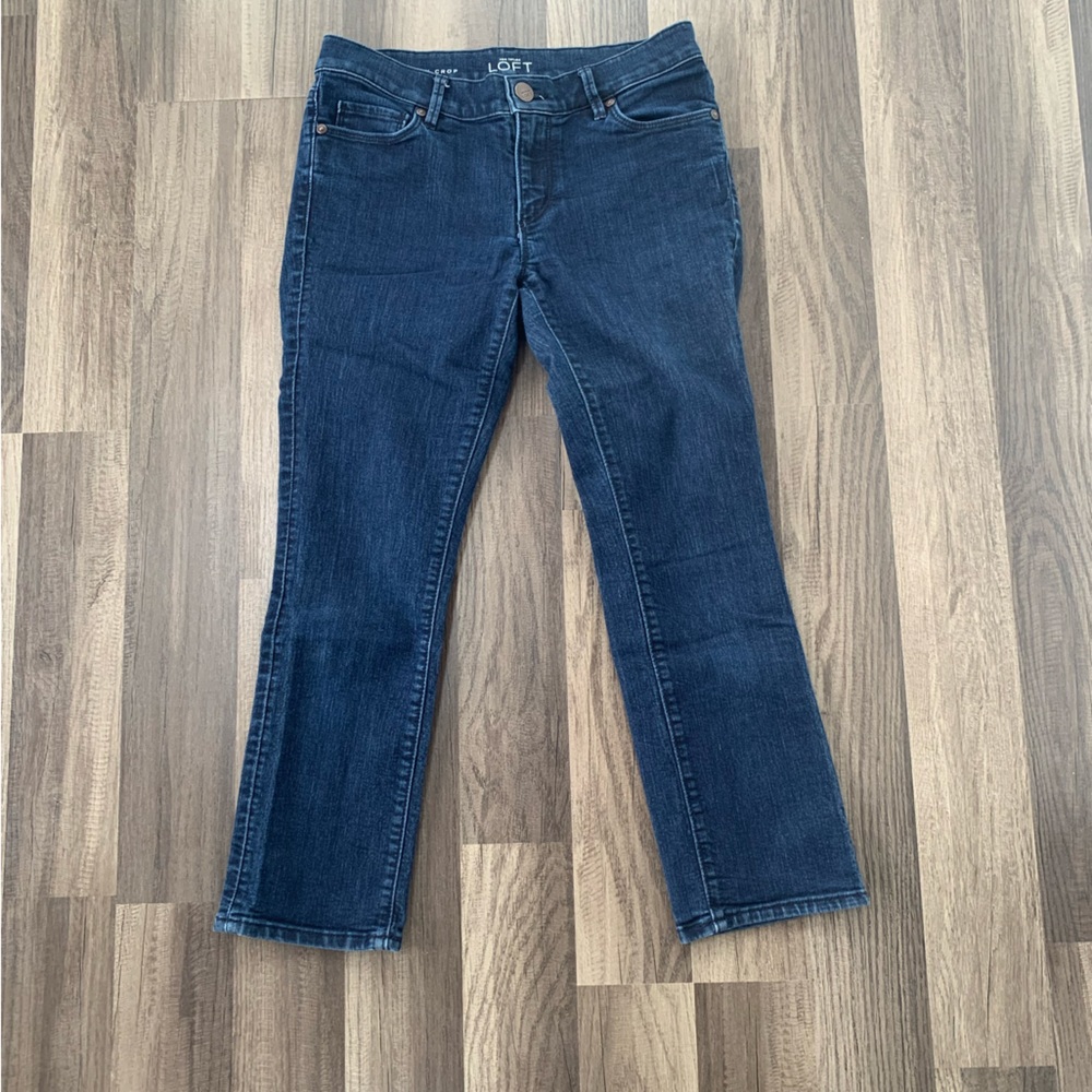 Loft Modern Kick Crop jeans size 2/26